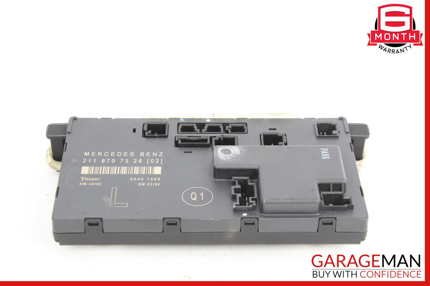 03-09 Mercedes W211 E350 E55 E550 Front Left Driver Side Door Control Module OEM