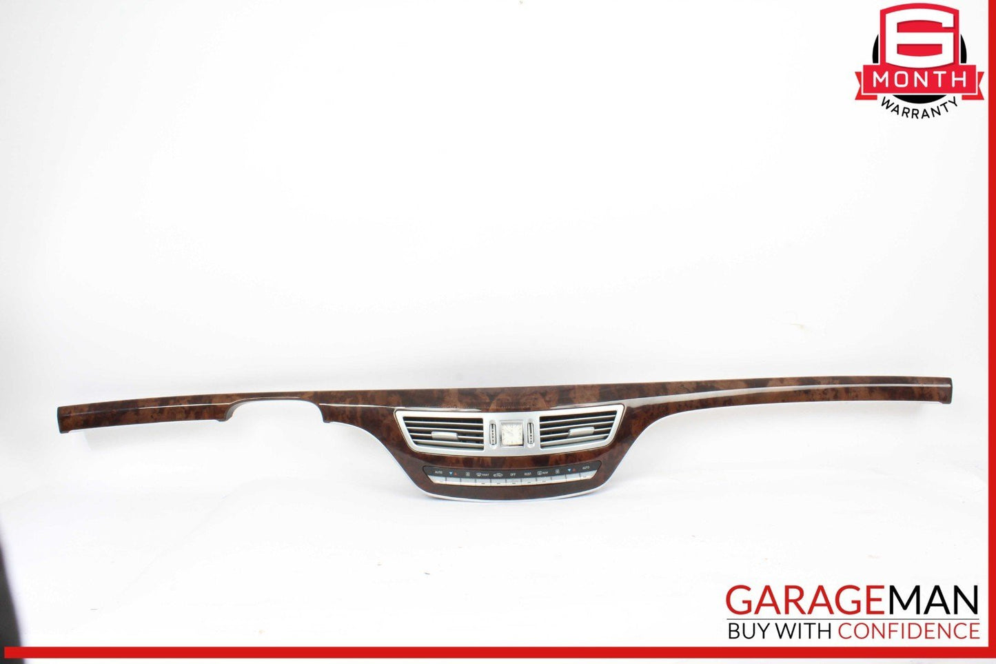 07-14 Mercedes W221 S500 Center Dash Heater Switch Control Panel Assembly OEM