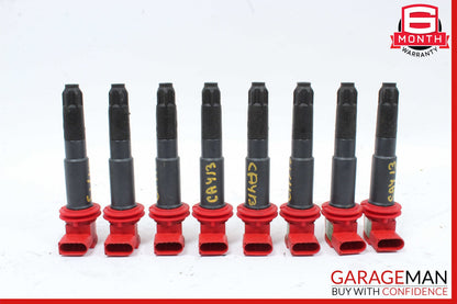 11-17 Porsche Cayenne 958 Ignition Coil Spark Plug Set of 8 Pc OEM