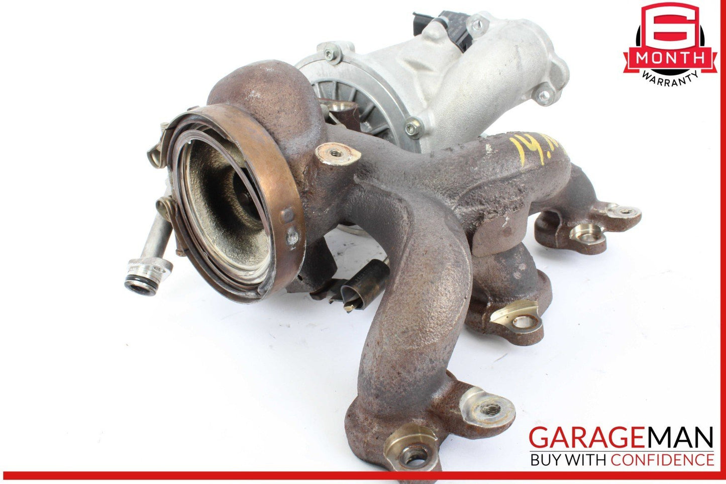 14-20 Maserati Ghibli S Quattroporte Left Turbocharger Turbo Charger Manifold