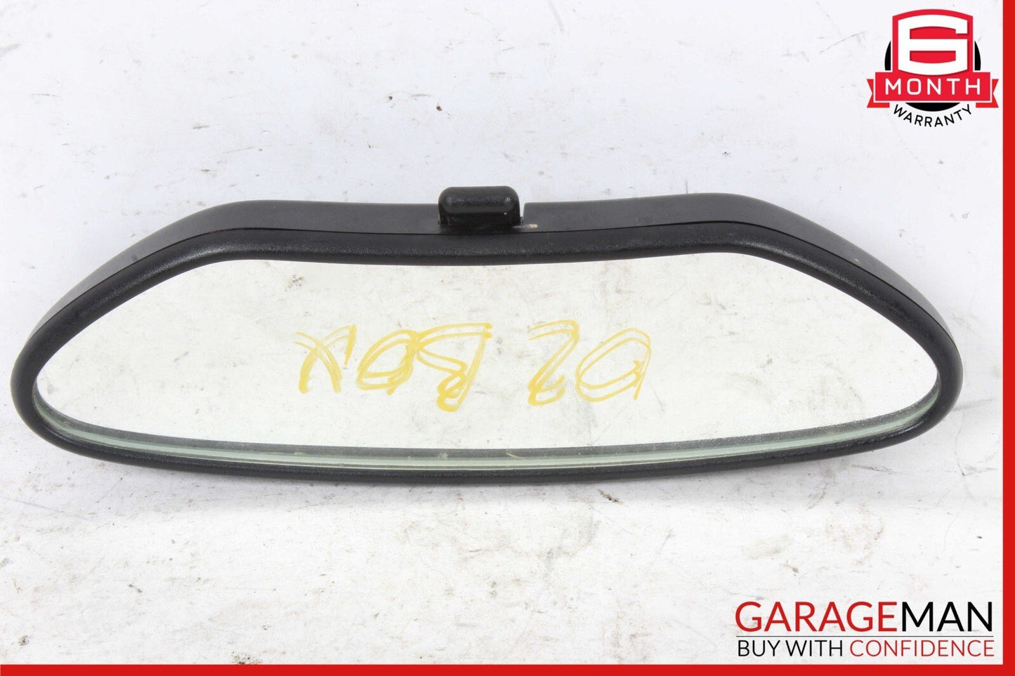 97-04 Porsche Boxster 986 Carrera 996 911 Interior Upper Rear View Mirror Black