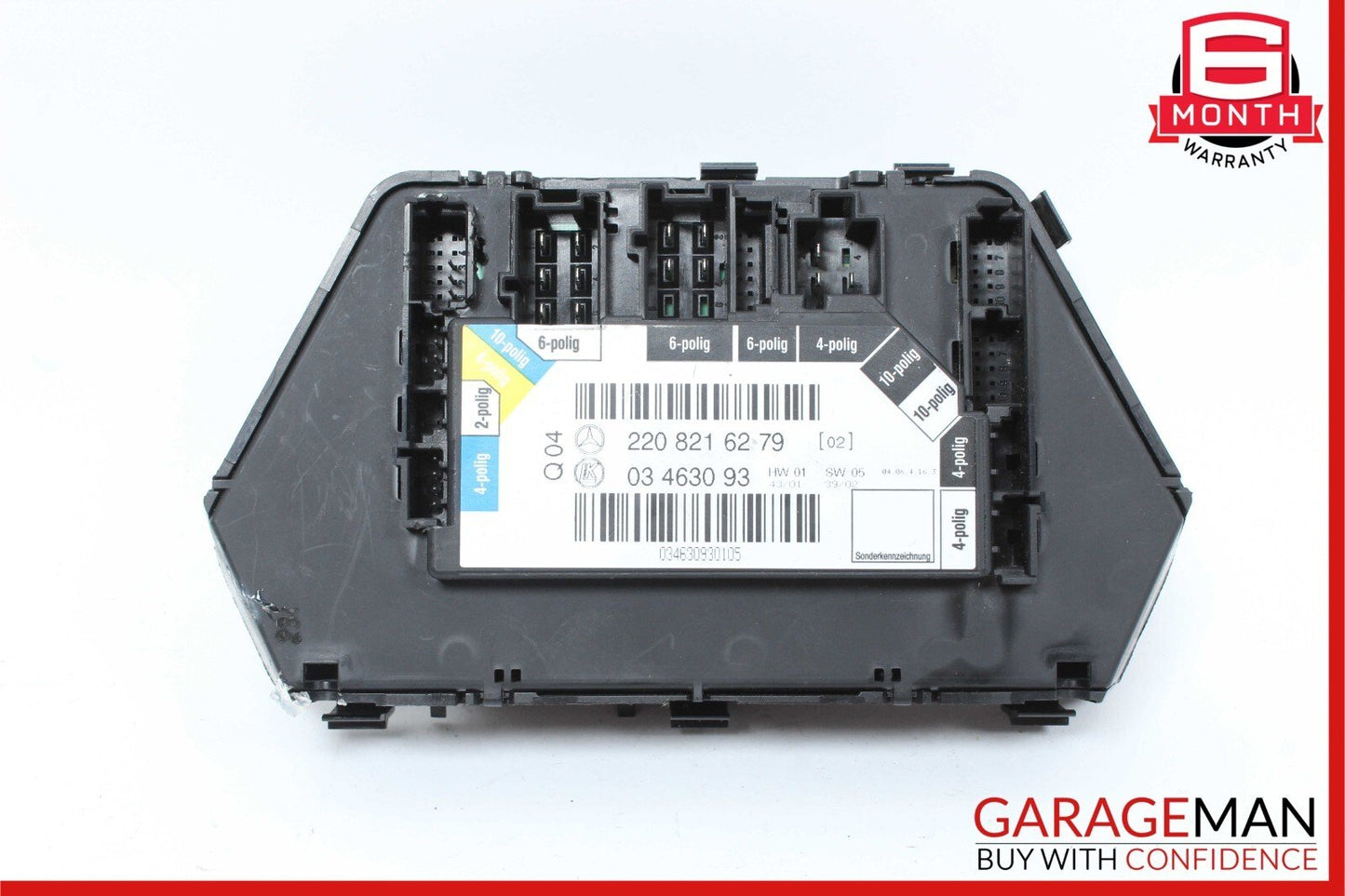 00-06 Mercedes W220 S55 AMG S500 Rear Left Side Seat Door Control Module OEM