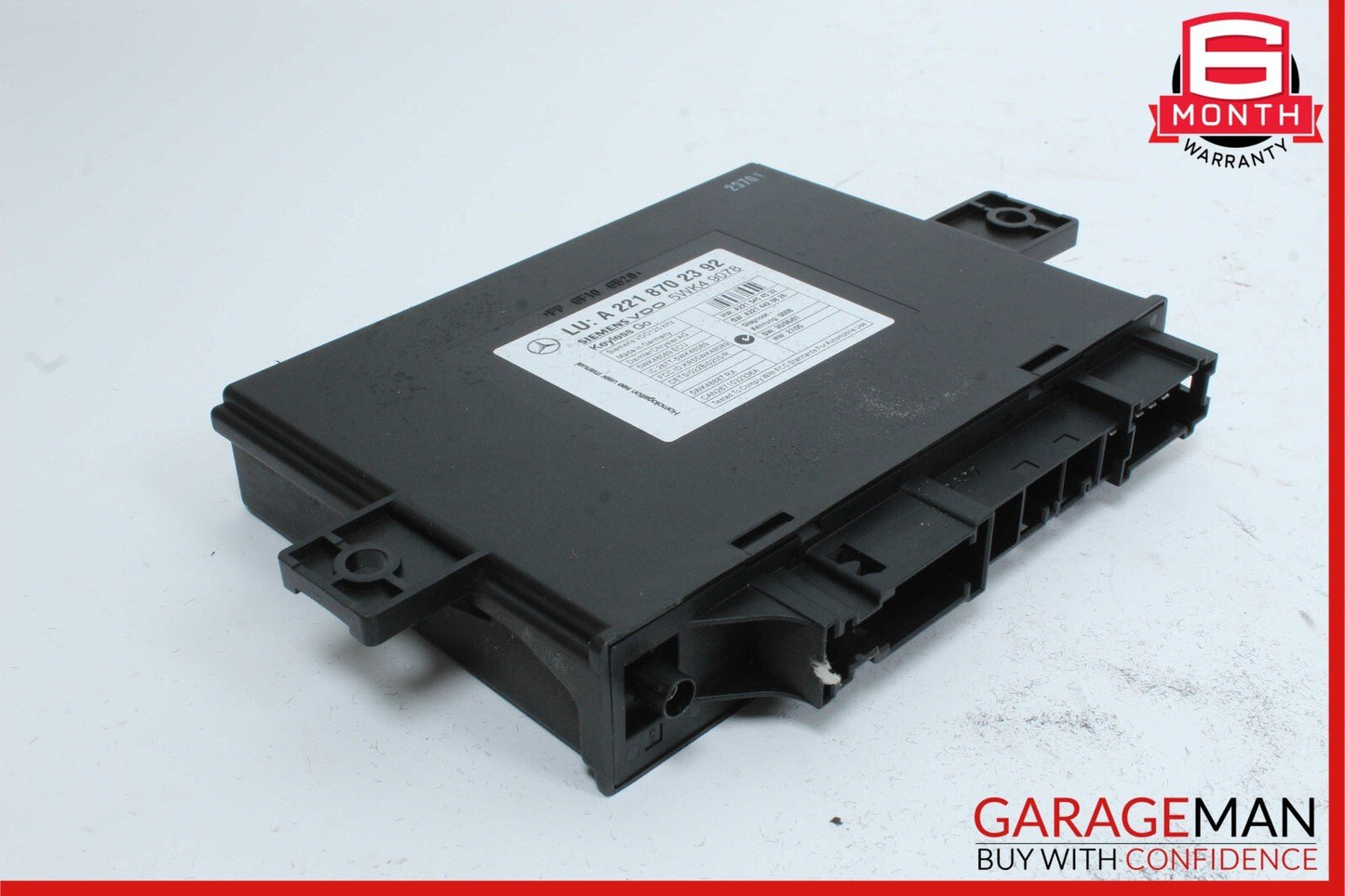 07-13 Mercedes W221 S550 CL550 Keyless Go Control Module Unit 2218702392 OEM