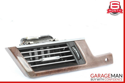 10-13 Mercedes W212 E350 E250 Dashboard Dash AC A/C Air Vent LeftÂ Wood OEM