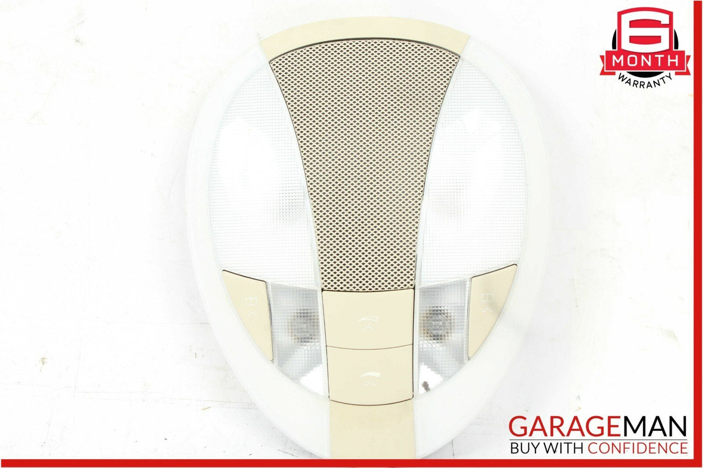 03-11 Mercedes W219 CLS500 Rear Overhead Dome Light Lamp 2118206601 Brown OEM