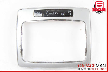 08-15 Mercedes W204 C300 C250 C350 Center Console Shift Shifter Bezel Trim Cover