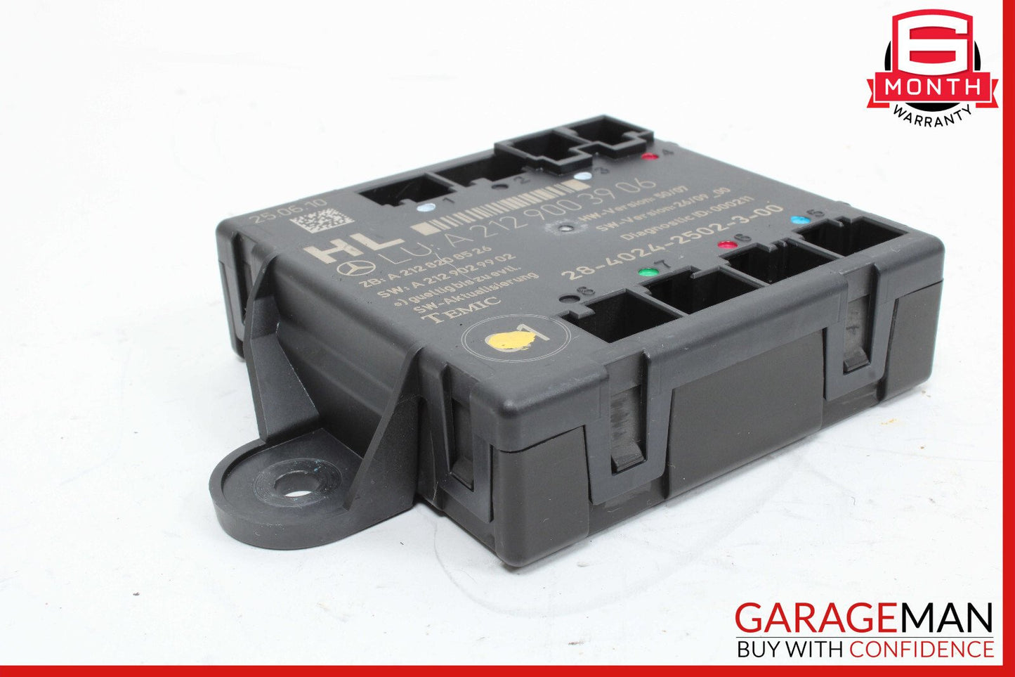 08-18 Mercedes W204 C300 C350 CLS550 Rear Left Side Door Control Module OEM
