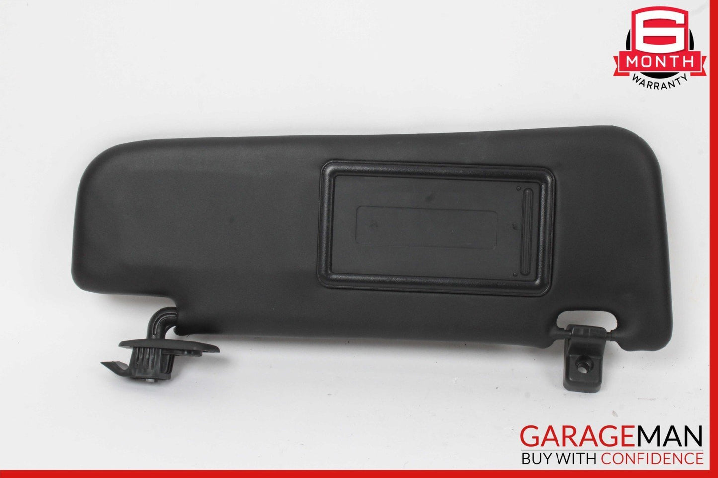 12-17 Fiat 500E Front Right Passenger Side Sun Visor Sunvisor Black OEM