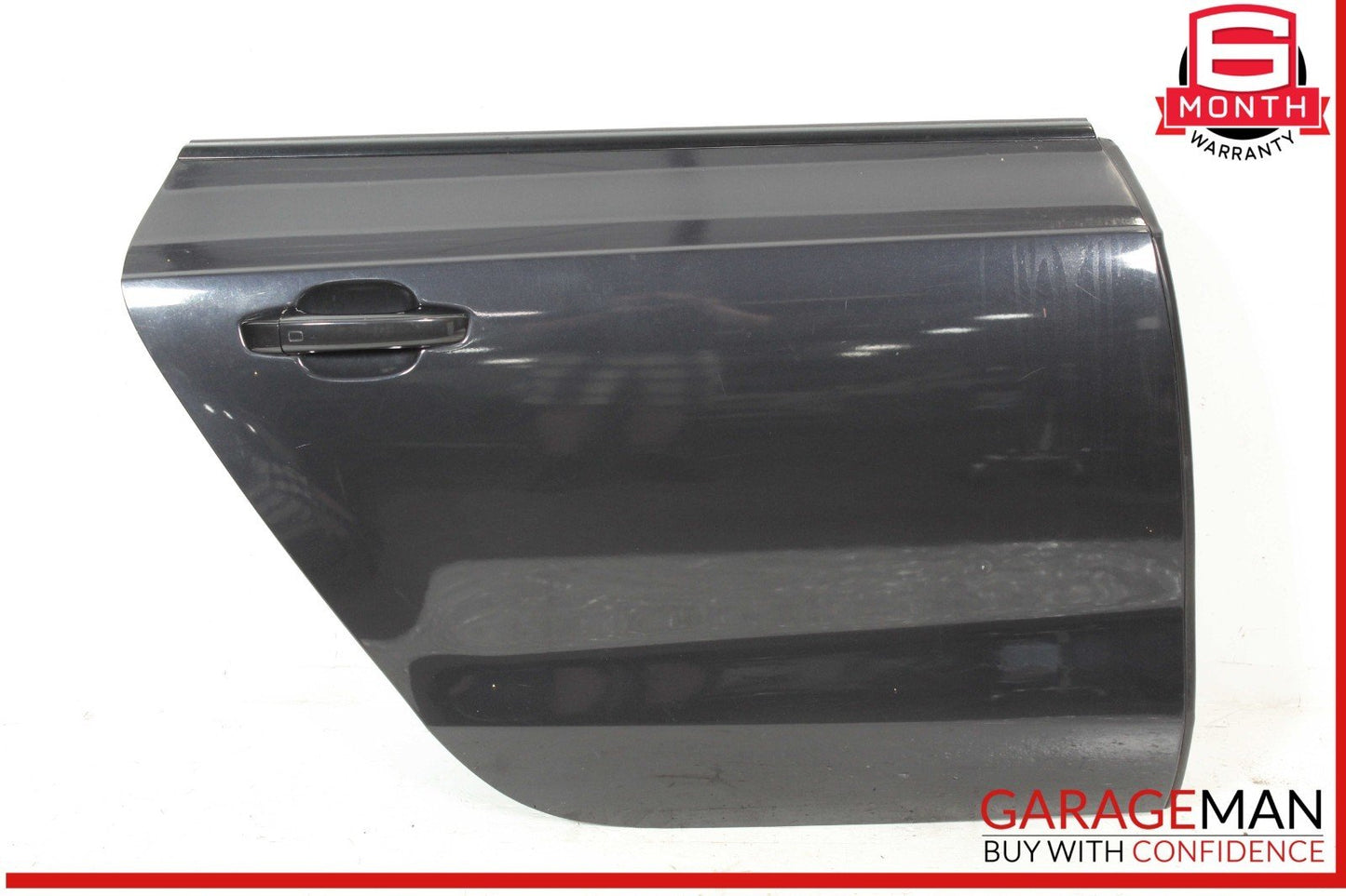 12-18 Audi A7 Rear Right Passenger Side Door Shell Panel Black OEM