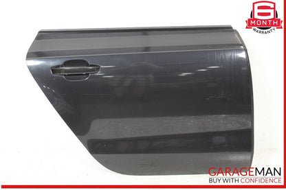 12-18 Audi A7 Rear Right Passenger Side Door Shell Panel Black OEM