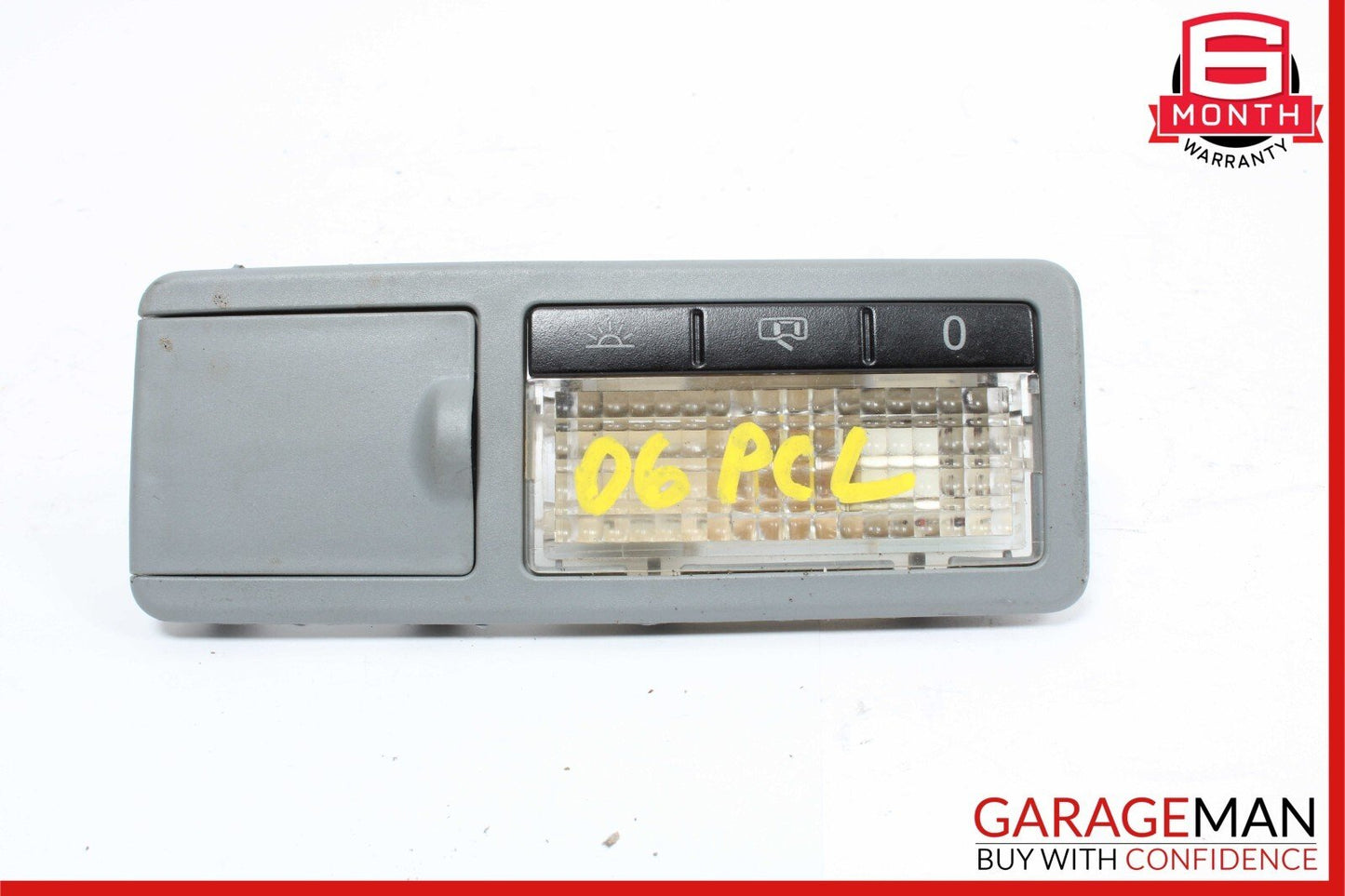 03-10 Porsche Cayenne 955 957 Rear Left Side Dome Light Reading Map Lamp Gray