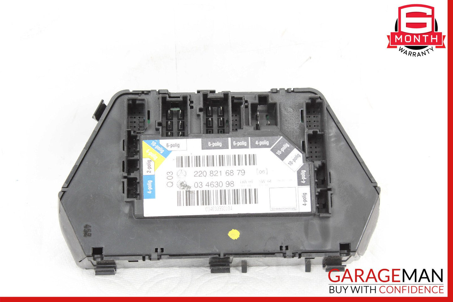 00-06 Mercedes W220 S55 AMG S500 Rear Right Side Seat Door Control Module OEM