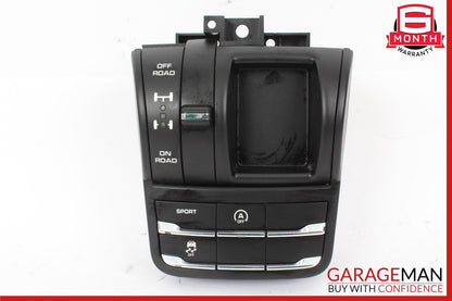 15-18 Porsche Cayenne 958 Suspension Mode Selector Switch Panel OEM