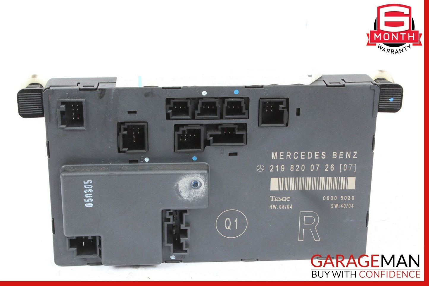 06-11 Mercedes W219 CLS500 CLS63 AMG Front Right Side Door Control Module OEM