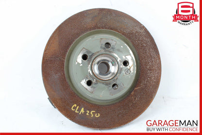 14-19 Mercedes W117 CLA250 Rear Left Wheel Spindle Knuckle Hub Rotor Disc OEM