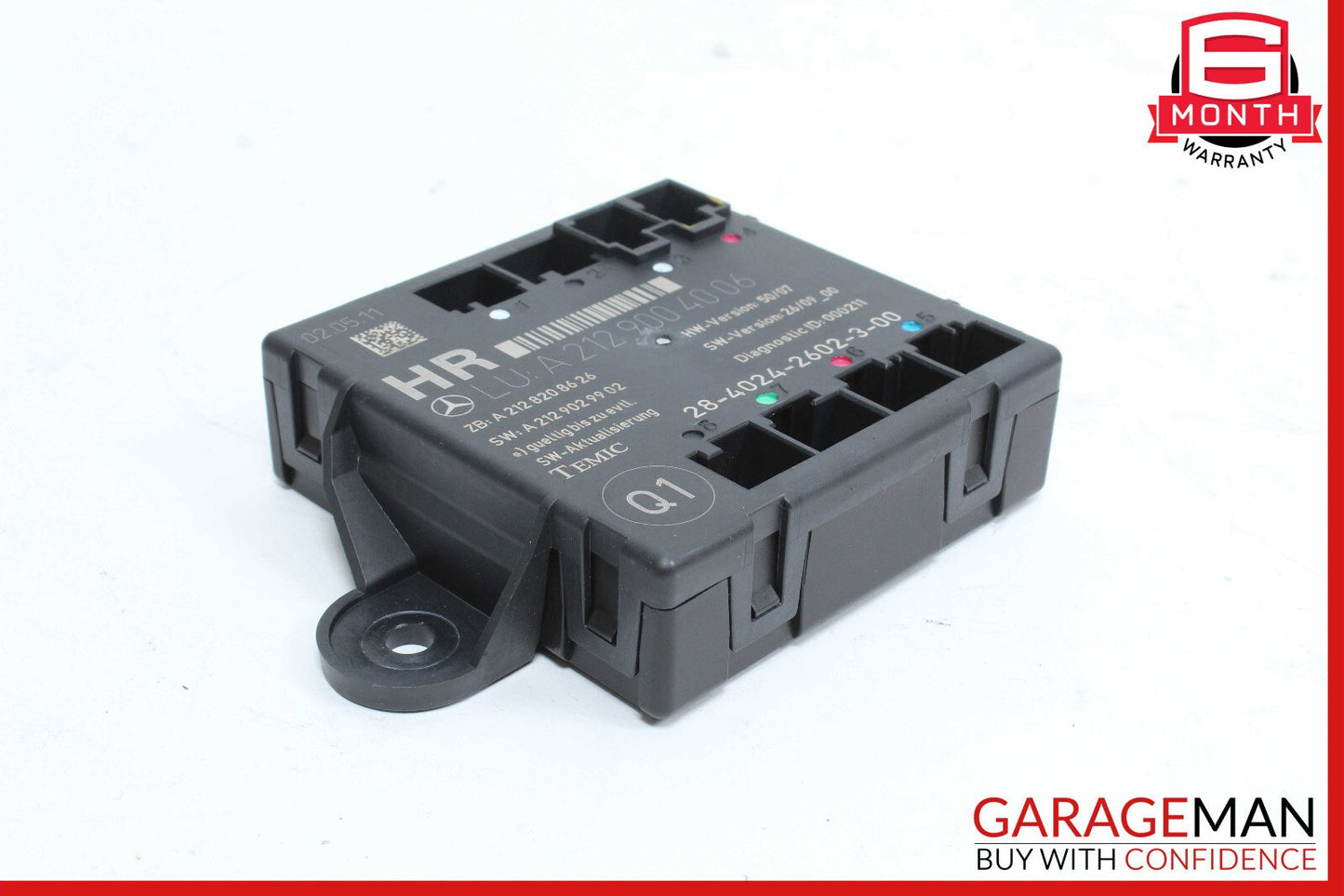 08-18 Mercedes W212 E350 C350 GLK350 Rear Right Side Door Control Module OEM