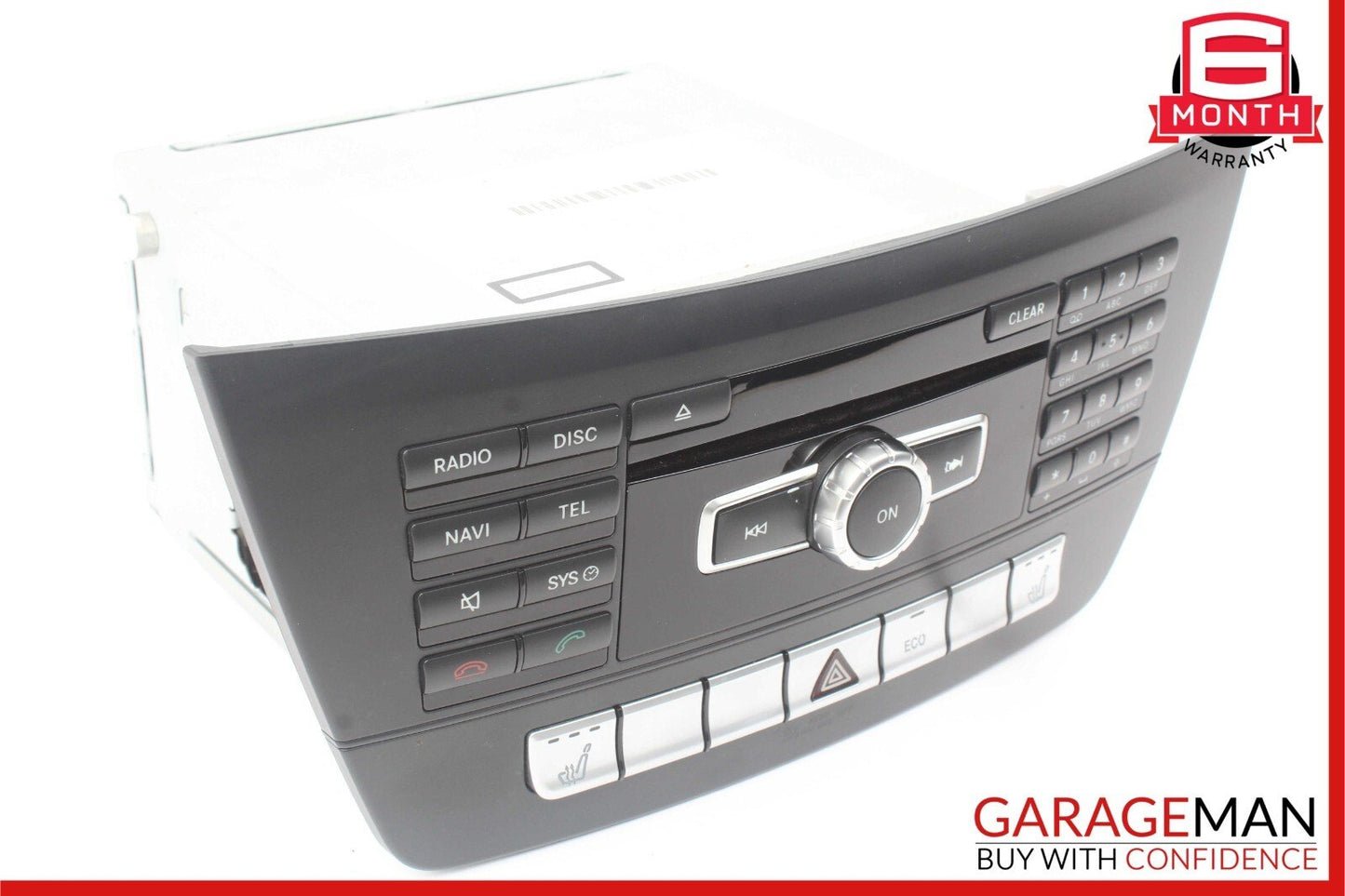 12-14 Mercedes W204 C250 C350 C300 Navigation Command Head Unit DVD CD Audio OEM
