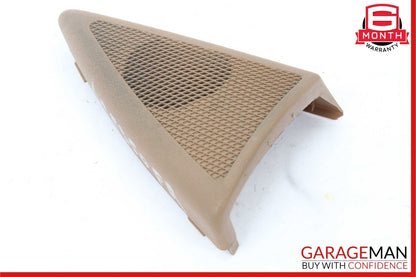 03-09 Mercedes W211 E350 E55 AMG Front Right Side Tweeter Speaker Cover Brown
