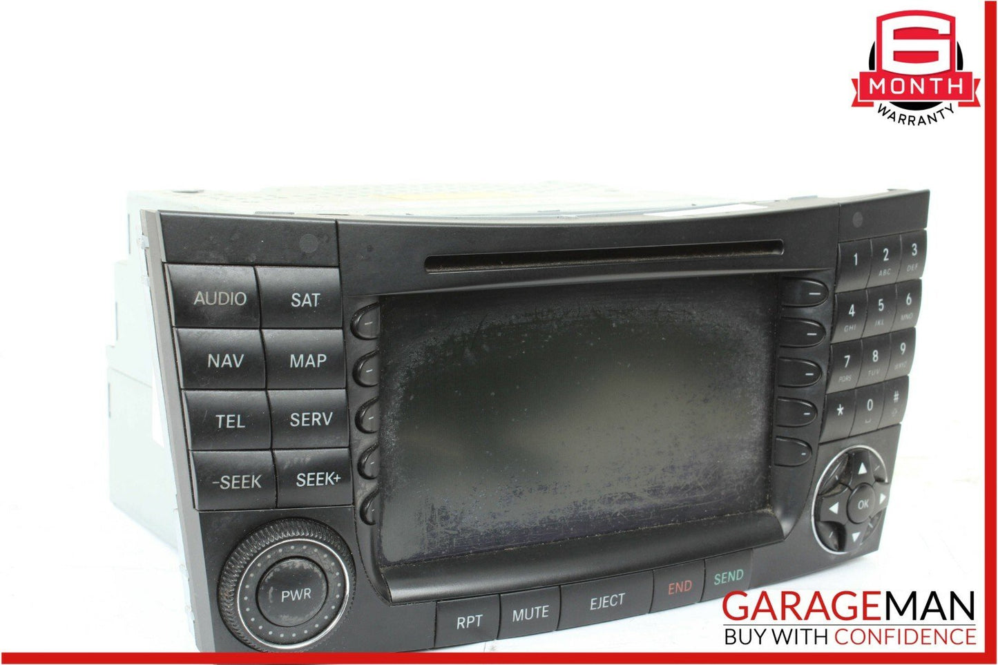 03-09 Mercedes E350 E63 AMG Command Monitor Headunit Navigation Radio CD Player