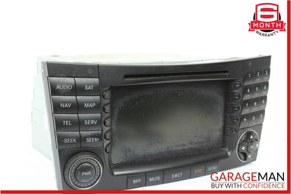 03-09 Mercedes E350 E63 AMG Command Monitor Headunit Navigation Radio CD Player
