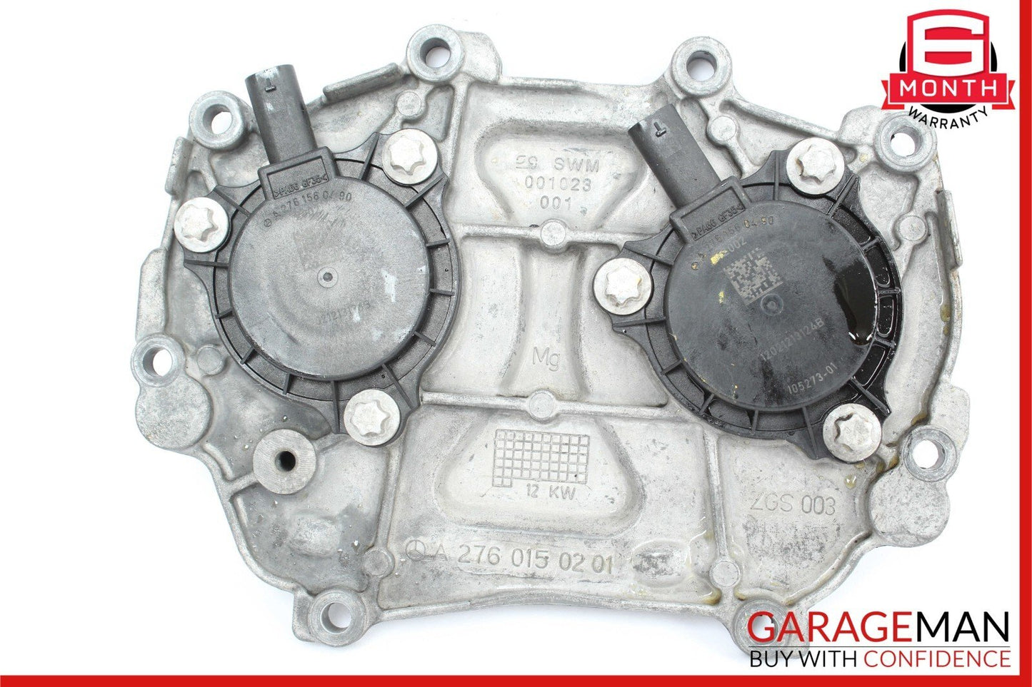 12-18 Mercedes C300 E350 Front Left / Right Side Engine Timing Chain Cover Plate