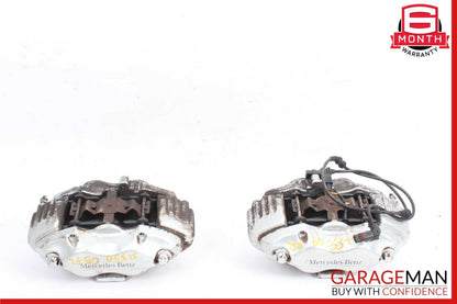 07-12 Mercedes R230 SL550 Front Left and Right Brake Caliper Calipers Set OEM
