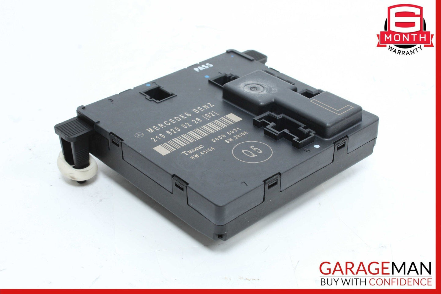 06-11 Mercedes W219 CLS550 Rear Left Side Door Control Module 2198200226 OEM