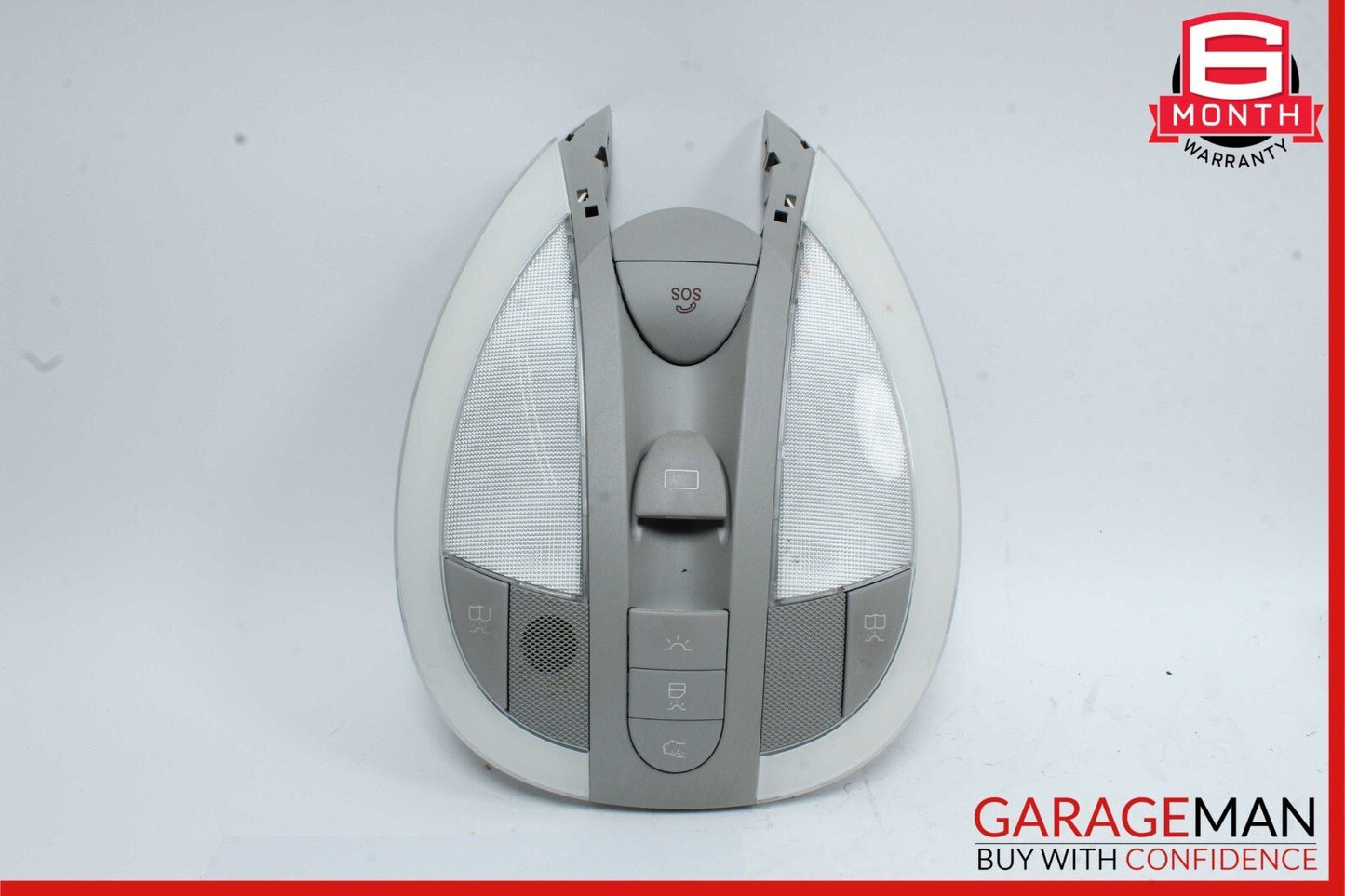06-11 Mercedes W219 CLS550 CLS500 Dome Light Lamp Switch Gray 2198201301 OEM