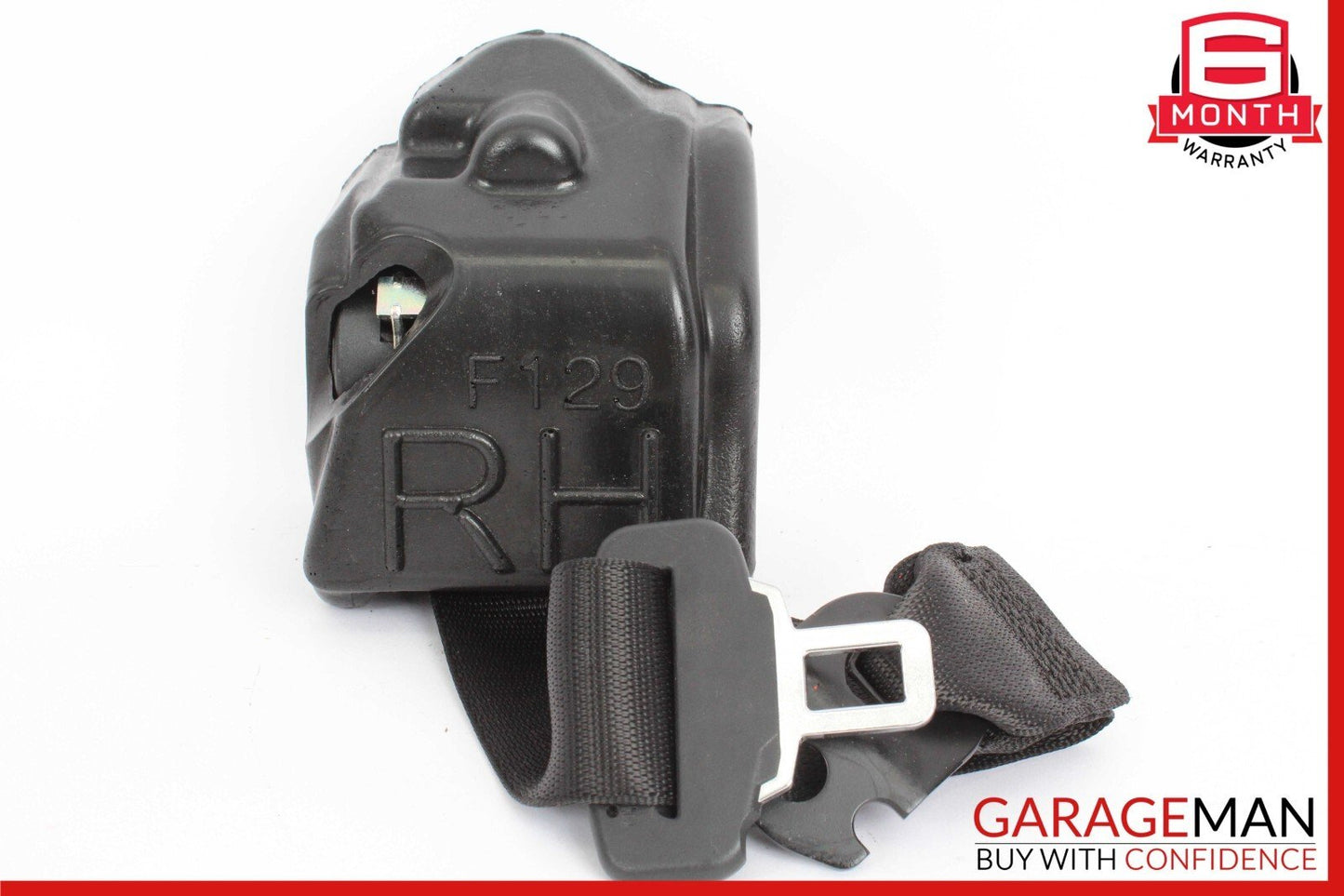 17-20 Maserati Levante S M161 Rear Left or Right Side Seatbelt Black OEM
