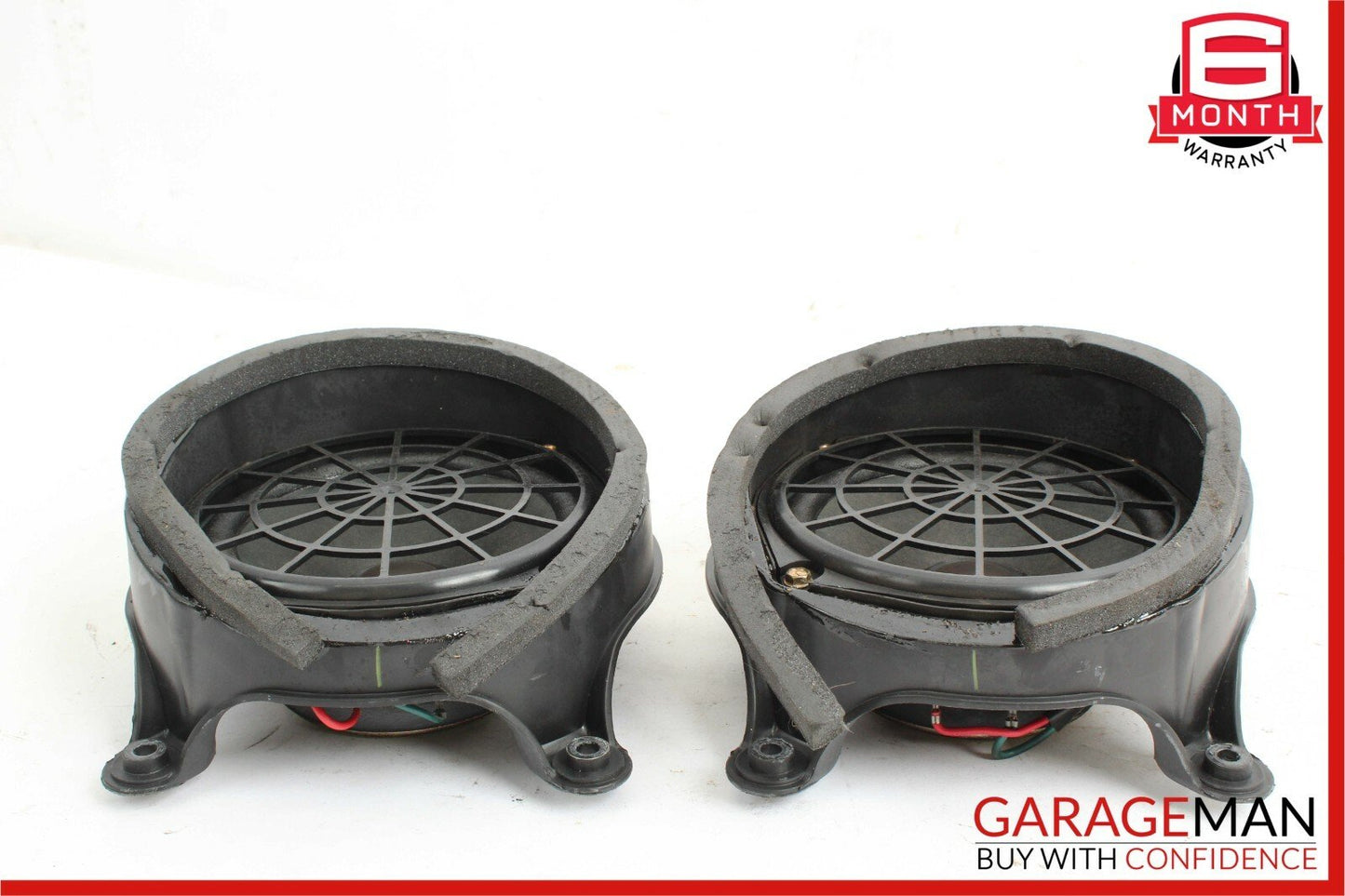 02-05 Mercedes W163 ML320 ML55 AMG Door Sound Audio Speaker Set of 2 Pc