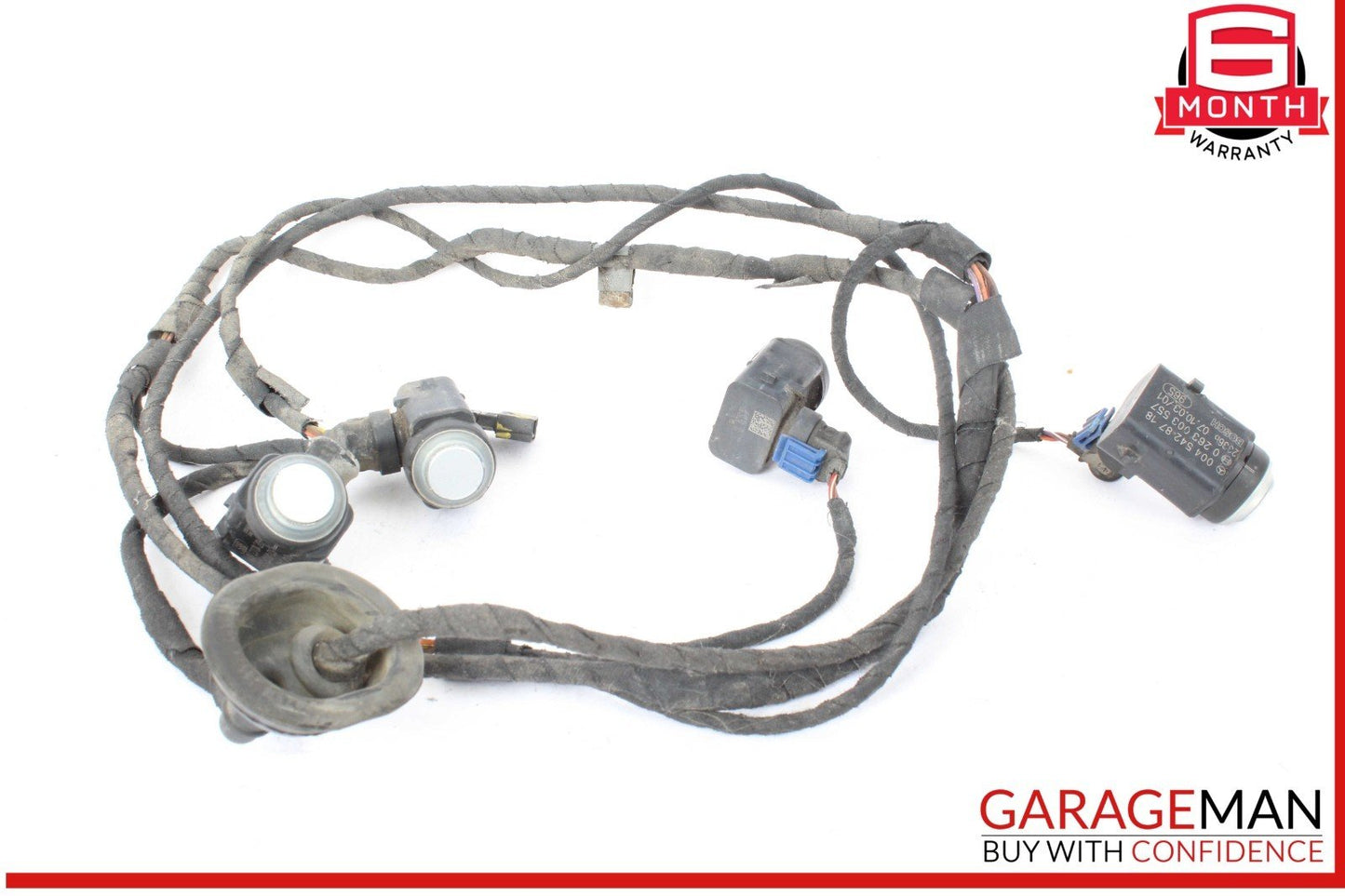 06-09 Mercedes X164 GL550 GL450 Rear Bumper Parking Sensor Wire Harness PDC OEM