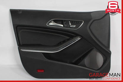 14-19 Mercedes W117 CLA250 Front Left Interior Door Panel Cover Trim Assy Black
