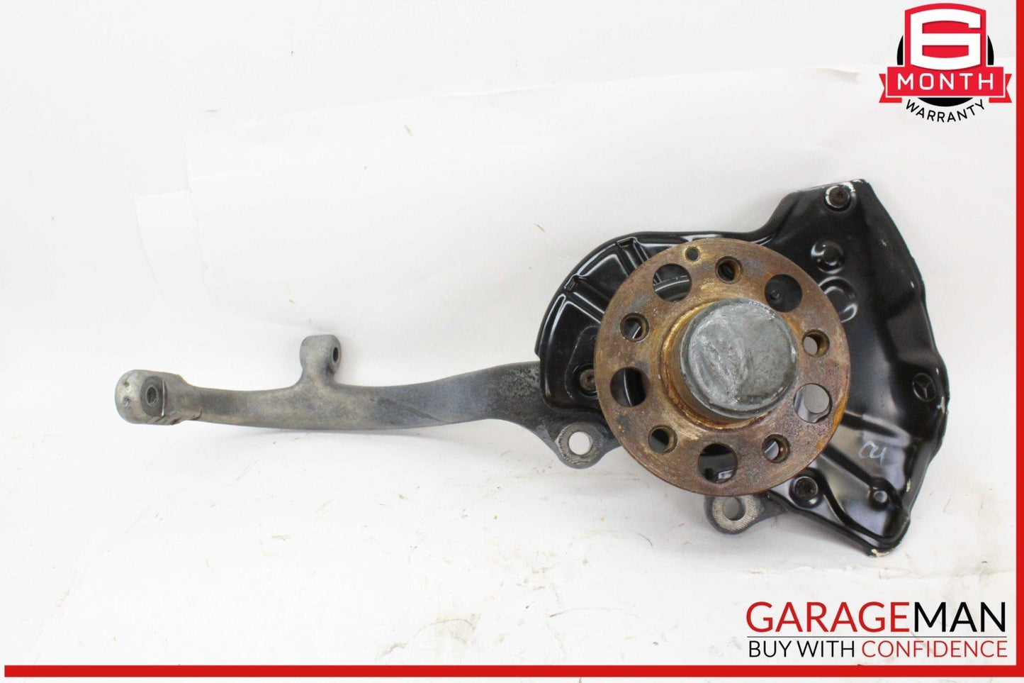 07-14 Mercedes W221 S550 S400 Front Right Wheel Carrier Spindle Knuckle Hub OEM