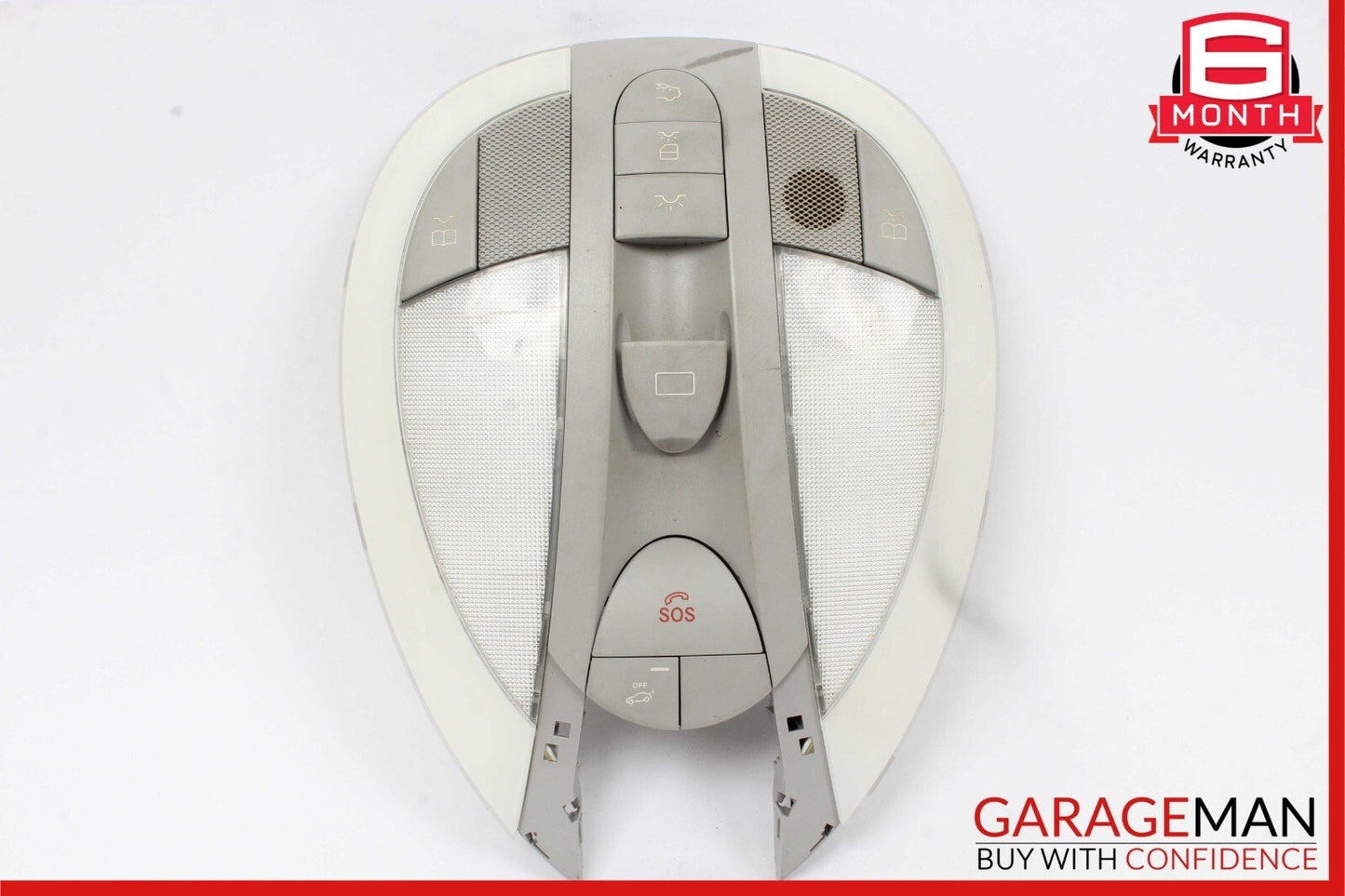 06-11 Mercedes W219 CLS500 CLS550 Front Overhead Dome Light Sunroof Switch Gray