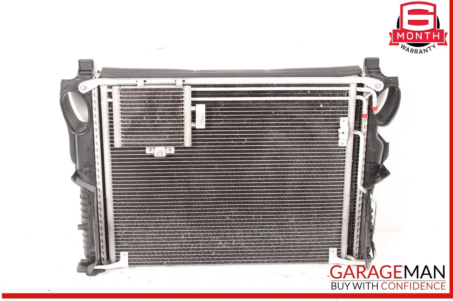 00-06 Mercedes W215 CL500 CL55 Engine Cooling Radiator AC Air A/C Condenser OEM
