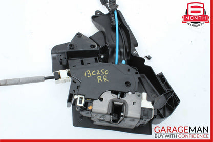 08-14 Mercedes W204 C250 C300 Sedan Rear Right Door Lock Latch Actuator