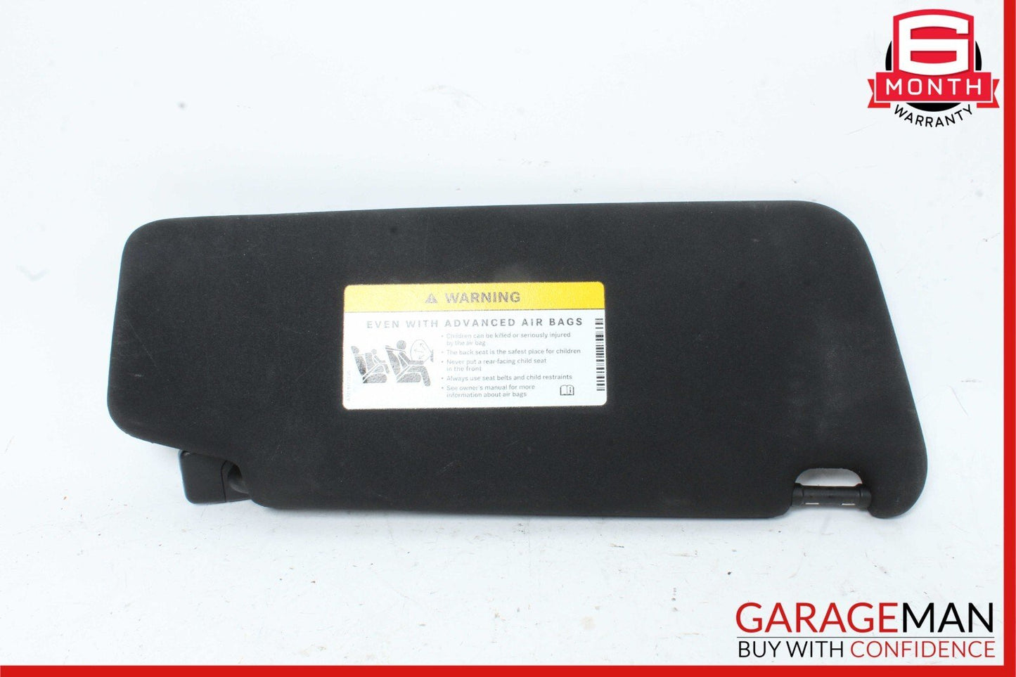 08-14 Mercedes W204 C250 Front Left Side Sun Visor Sunvisor Shade Cover OEM