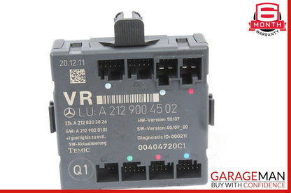 08-18 Mercedes C250 SLK350 E350 Front Right Passenger Side Door Control Module