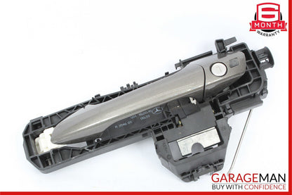 10-13 Mercedes W212 E350 E63 AMG Front Left Exterior Door Handle Indium Gray