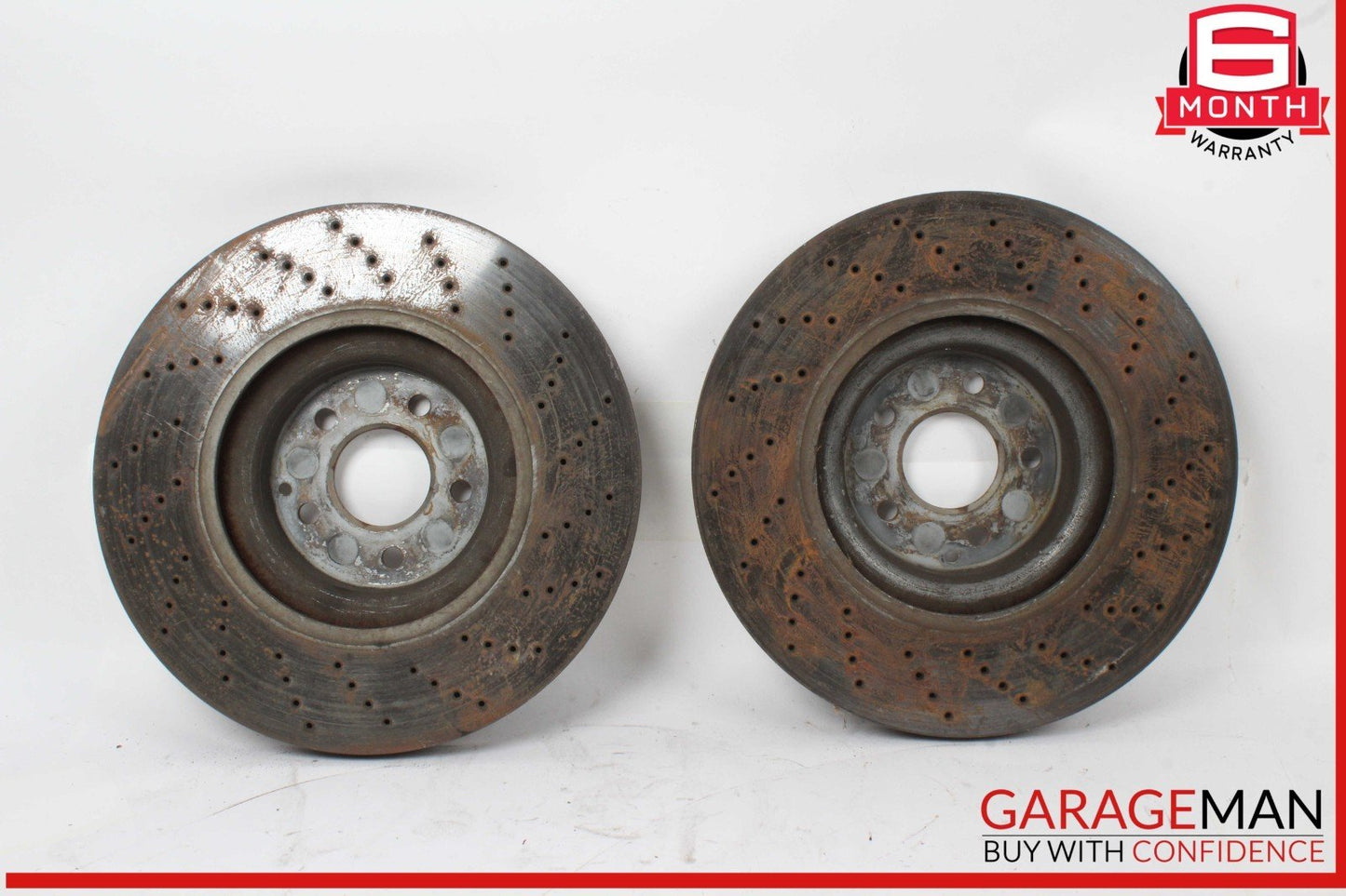 03-09 Mercedes W211 E550 E320 E350 Front Right & Left Brake Rotors Disc Set OEM