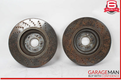 03-09 Mercedes W211 E550 E320 E350 Front Right & Left Brake Rotors Disc Set OEM