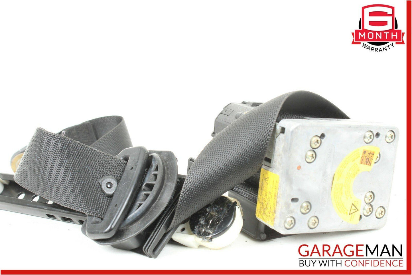 00-02 Mercedes W220 S55 Front Right Seat Belt Seatbelt Retractor Black OEM