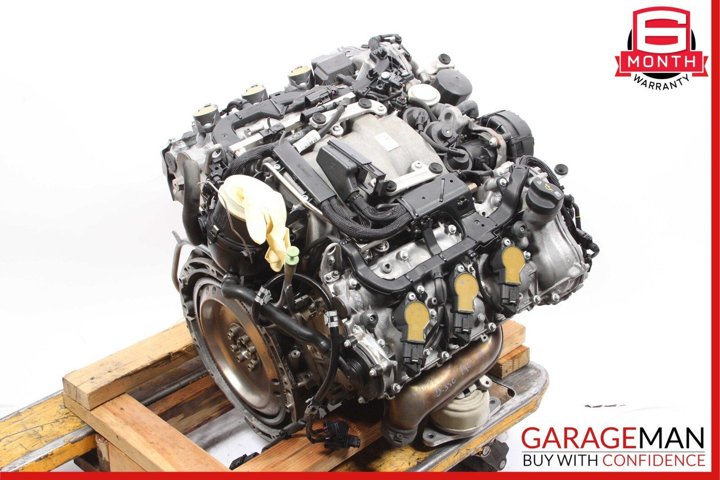 10-12 Mercedes X204 GLK350 3.5L M272 Engine Motor Block Assembly 140k