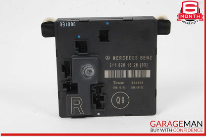 03-09 Mercedes W211 E500 E550 Rear Right Side Door Control Module Unit OEM