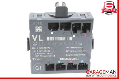 08-14 Mercedes W204 C250 C300 Front Left Driver Side Door Control Module OEM
