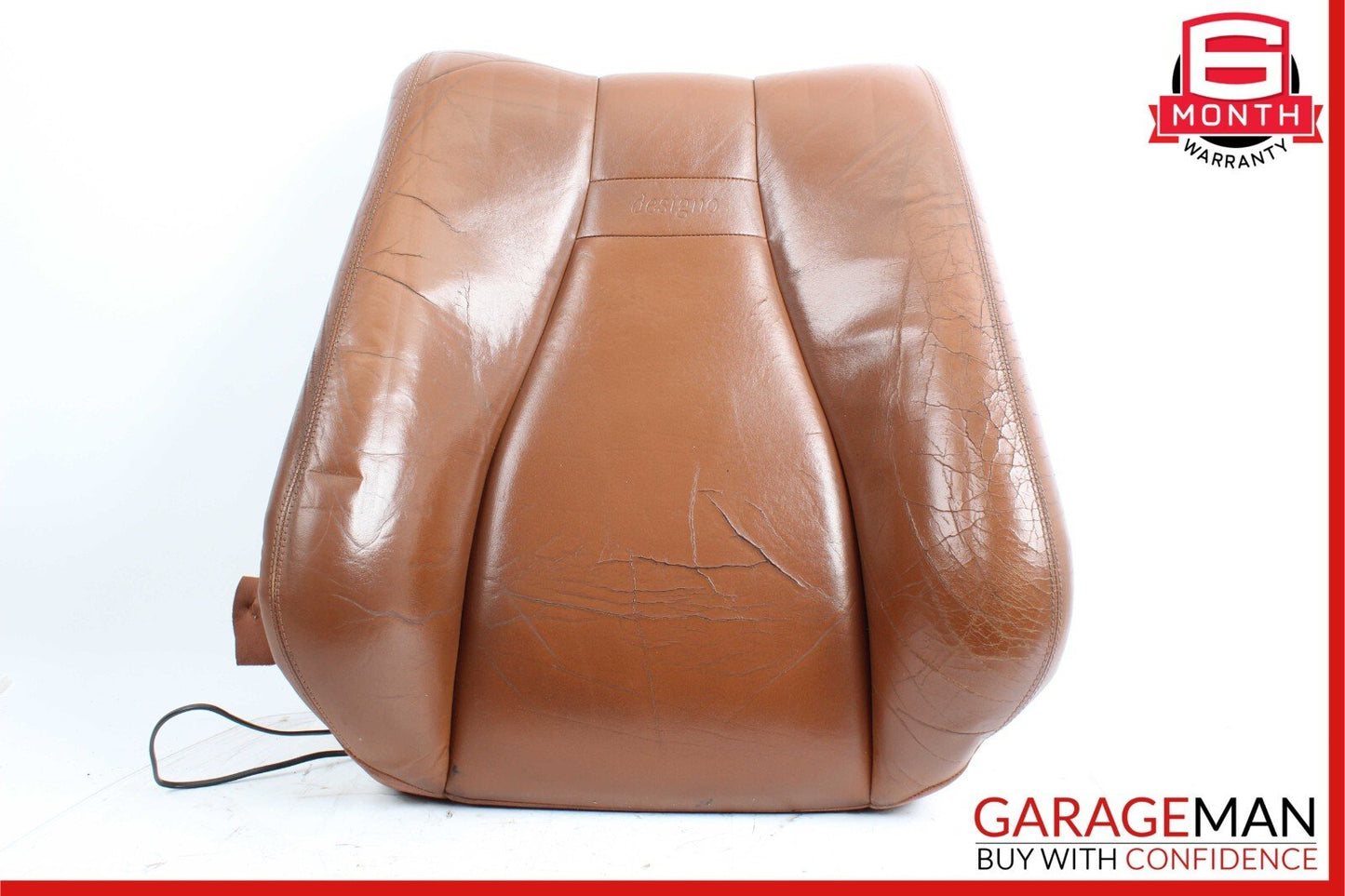 00-02 Mercedes W220 S500 Top Upper Seat Cushion Front Right or Left Brown OEM