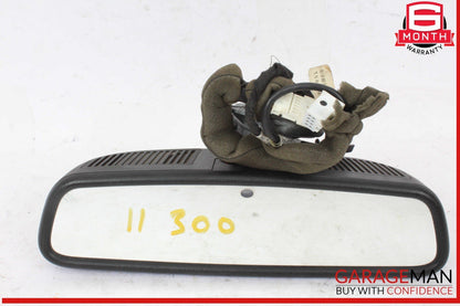 08-11 Mercedes W204 C300 C350 Interior Rear View Mirror Black 2048103417 OEM