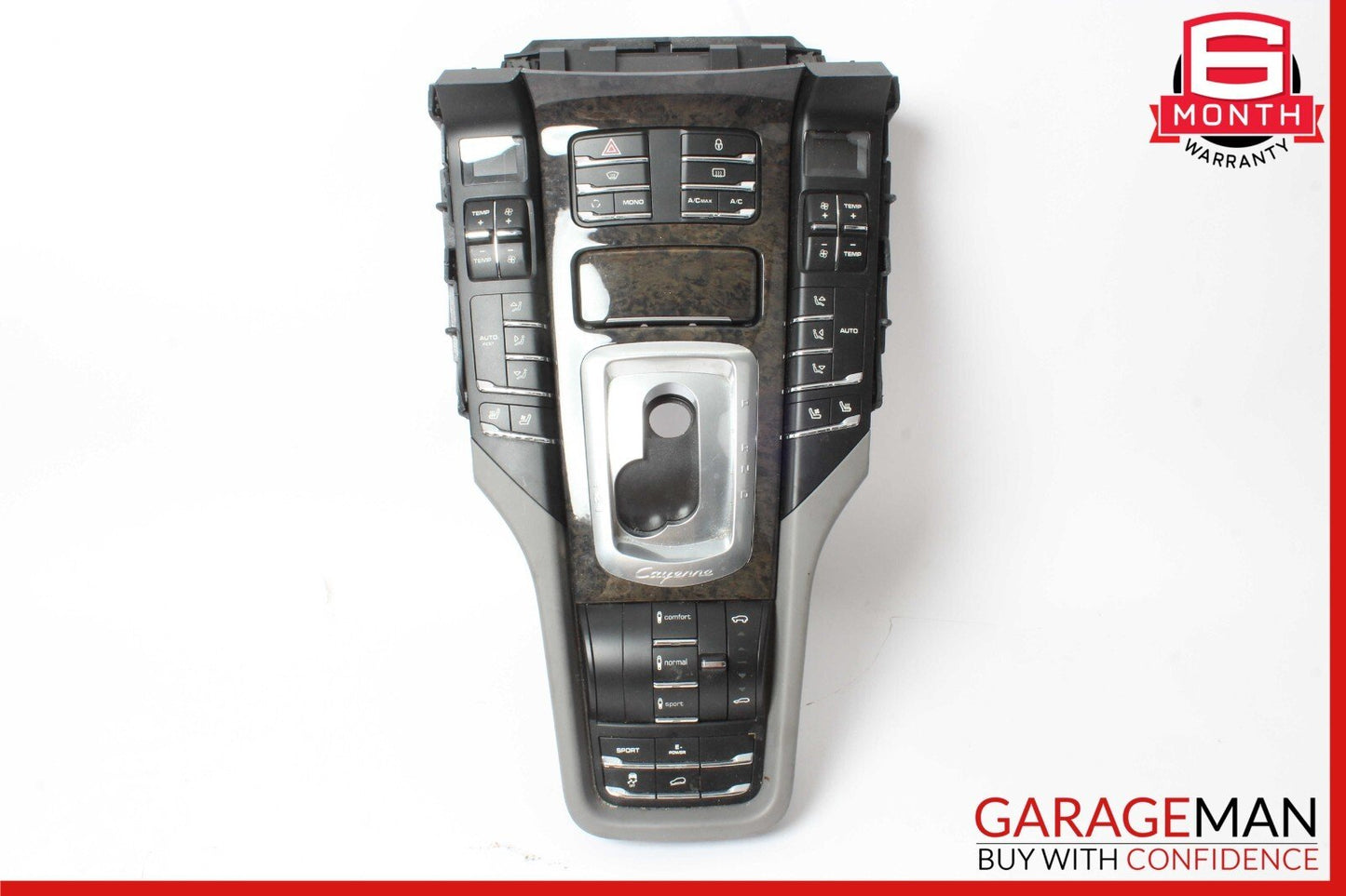 11-18 Porsche Cayenne S Front Center Console AC A/C Heater Climate Controller