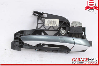 07-13 Mercedes W221 S550 Rear Right Passenger Side Exterior Door Handle Gray OEM
