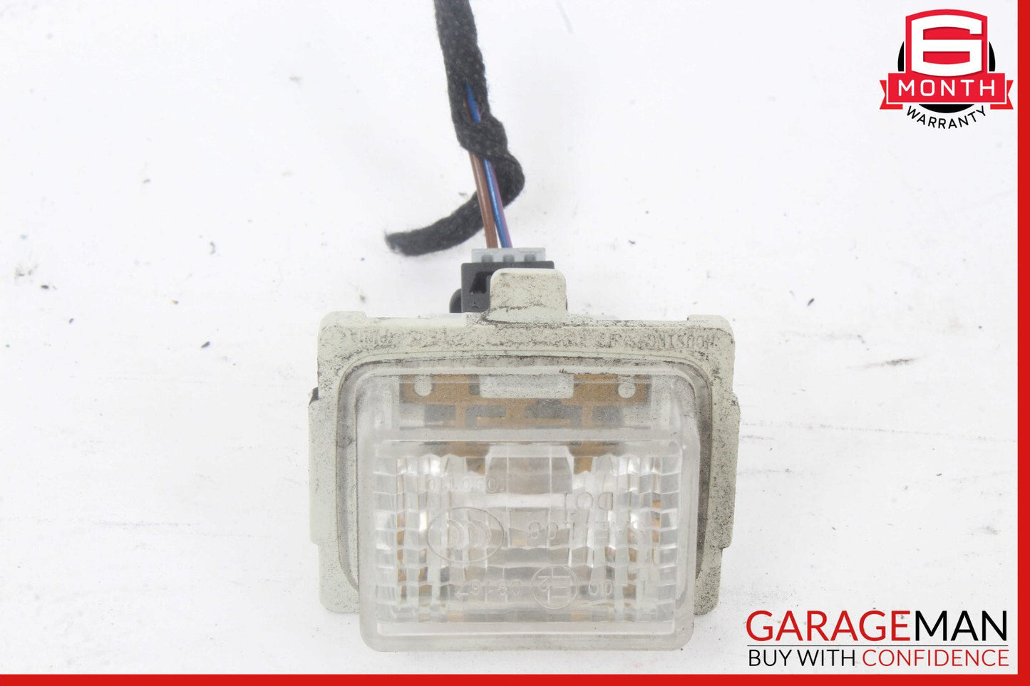 08-14 Mercedes W204 C250 Left or Right License Plate Lamp OEM